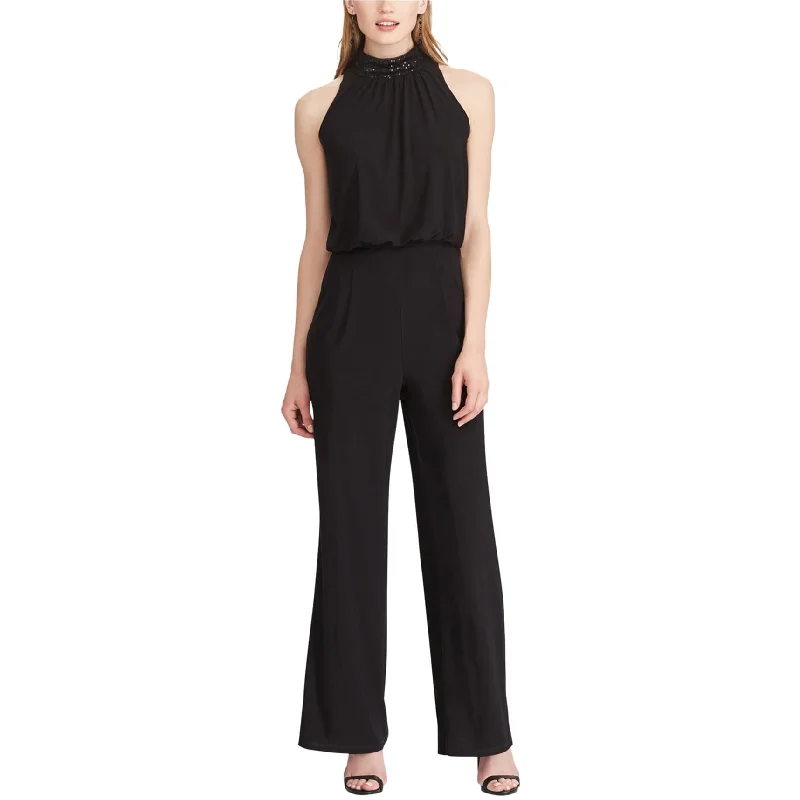 American Living Womens Sequin Jumpsuit, Black, 4 Sequin Cocktail Dress