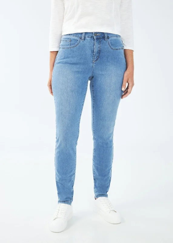 FDJ Olivia Slim Leg Jeans - Chambray