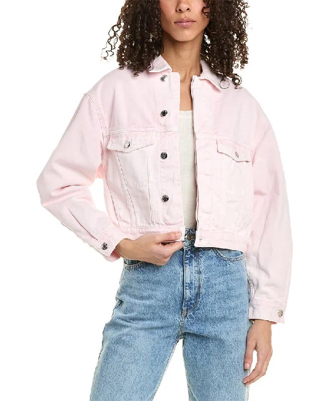 IRO Laced Denim Jacket Blazer Jacket Style