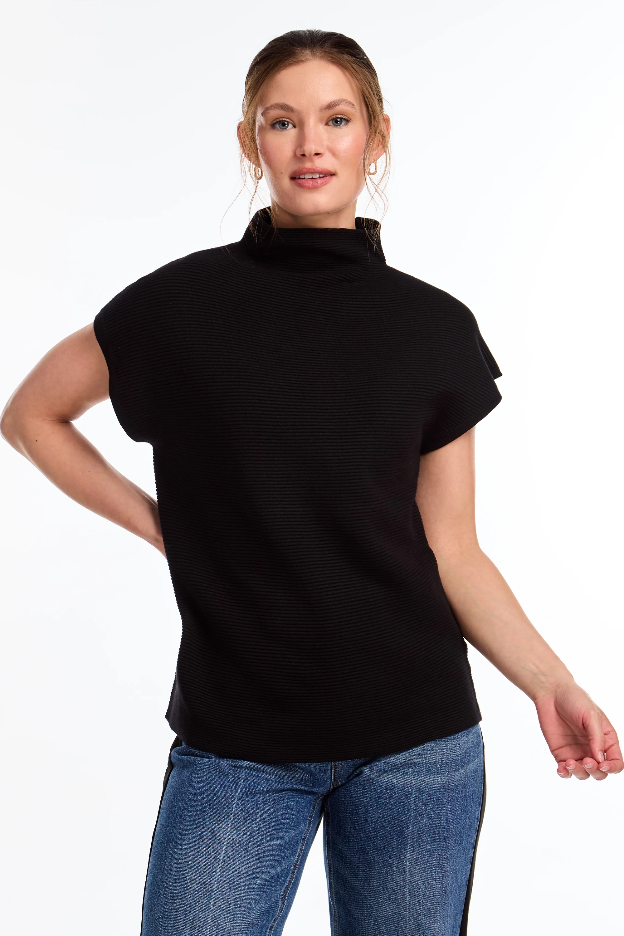 OTTOMAN CAP SLEEVE TOP