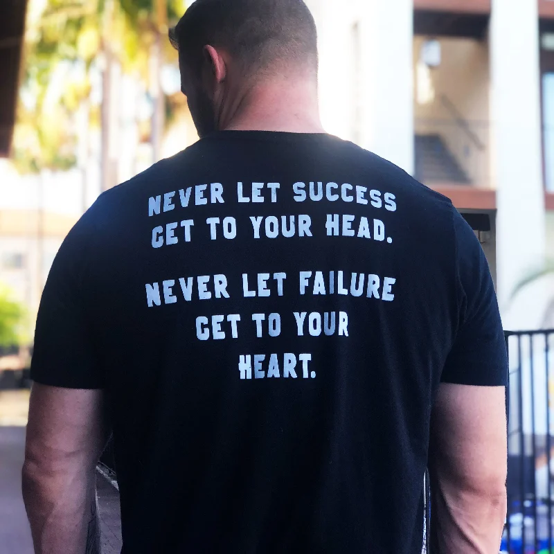 Mens Tee | Success Quote | Black