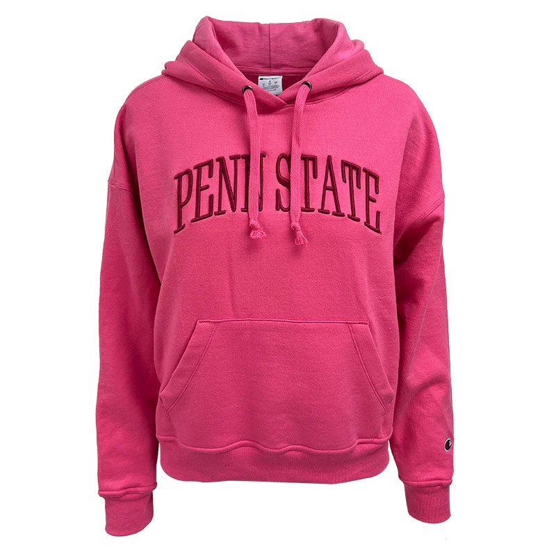 Champion Ladies Embroidered Penn State Hoodie Modern Hoodie Sweatshirt