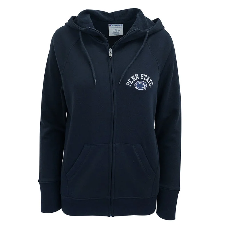 Champion Ladies Full Zip Hood Women’s Hoodie with Logo