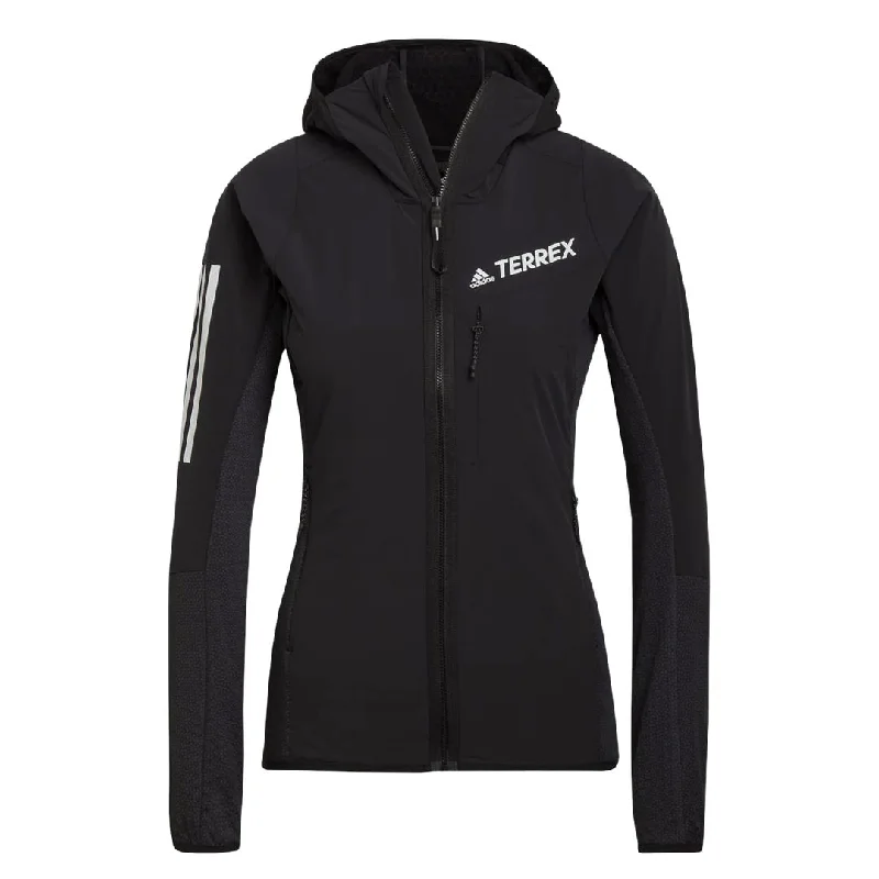 adidas - Women's Terrex Techrock Flooce Wind Hooded Jacket (HF0727)