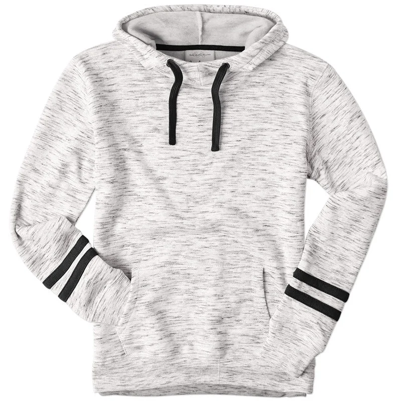 Ladies Striped Hooded Pullover Printed Sweatshirt Hoodie