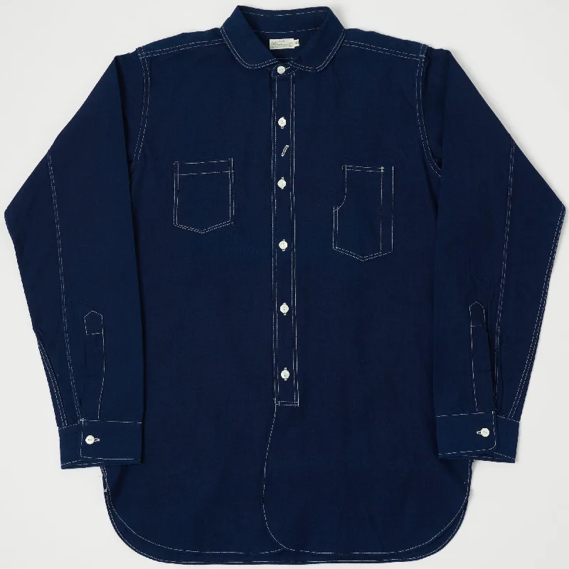 Warehouse & Co 3017 Engineer Chambray Shirt - Indigo