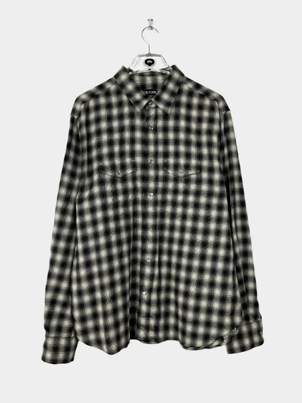 Grey Tartan Shirt