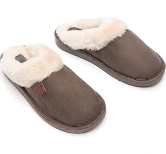 Long sleeve pajama setsBras & Honey Ladies Wicklow Slippers Faux Sheepskin Mule, Brown Long sleeve pajama sets