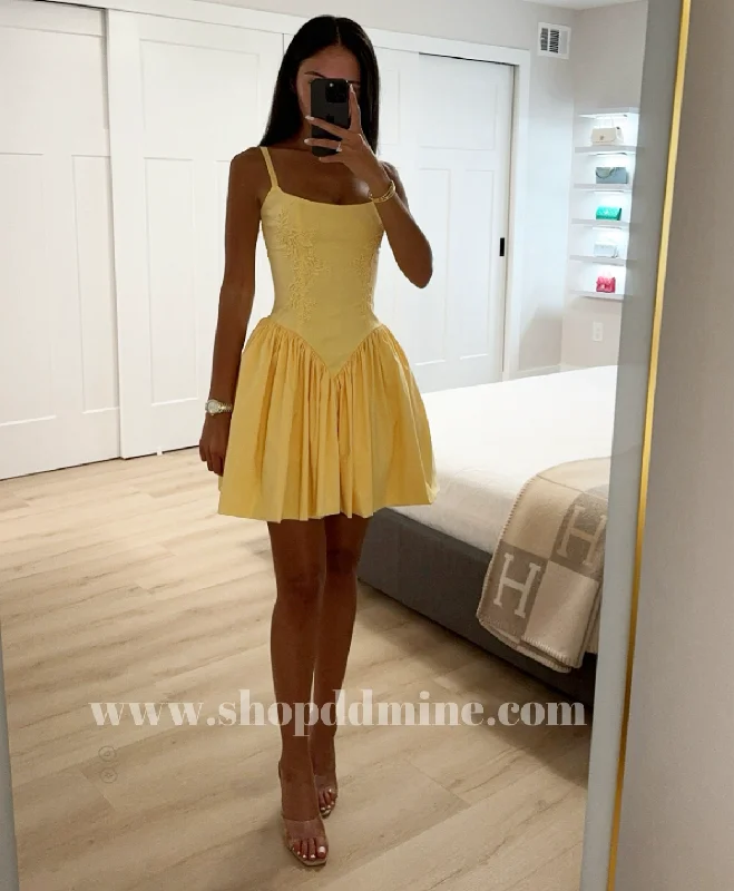 Best mini dresses for summer vacationKADI YELLOW COTTON CORSET MINI DRESS Best mini dresses for summer vacation