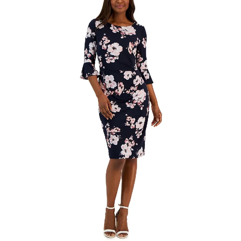 Corset floral dressesConnected Apparel Womens Floral Gathered Sheath Dress Corset floral dresses